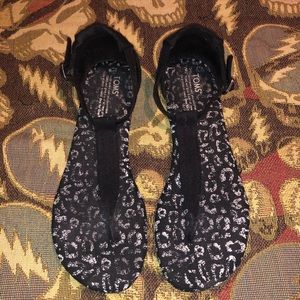 Toms Playa Black Thong